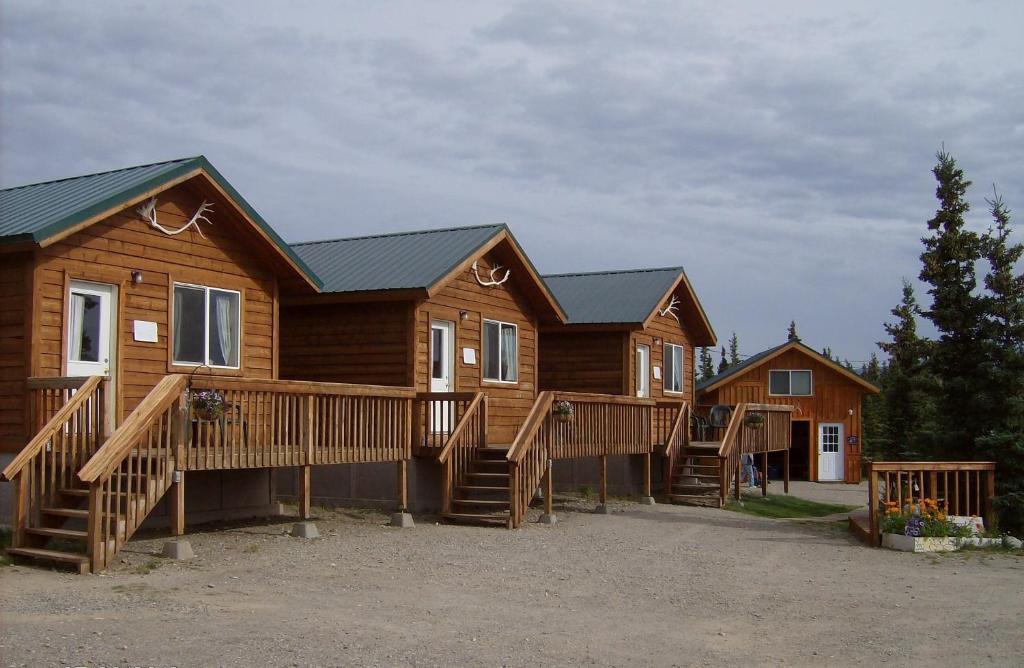 Denali'S Alaskan Spruce Cabins Healy Esterno foto